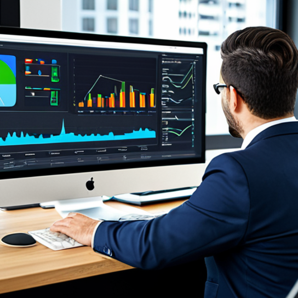 Data Analyst at Work**
"A data analyst, fully clothed in appropriate business attire, working at a computer in a modern office. The scene includes data visualization dashboards on the screen. Safe for work, professional, perfect anatomy, natural proportions, appropriate content, high quality."
**