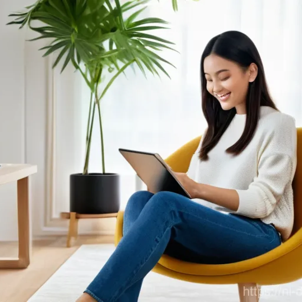 빅데이터 분석 프레임워크의 실제 적용 사례 - **Personalized Online Shopping Experience:**
A young woman, approximately 20-25 years old, with ...