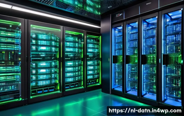 Kubernetes를 활용한 빅데이터 프레임워크 배포 방법 - **A Futuristic Data Orchestration Hub:**
"A wide-angle shot of a brilliantly lit, futuristic ser...